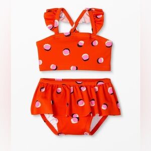 Hannah Anderson Baby Flutter Two Piece Swimsuit Size 12-18 Months